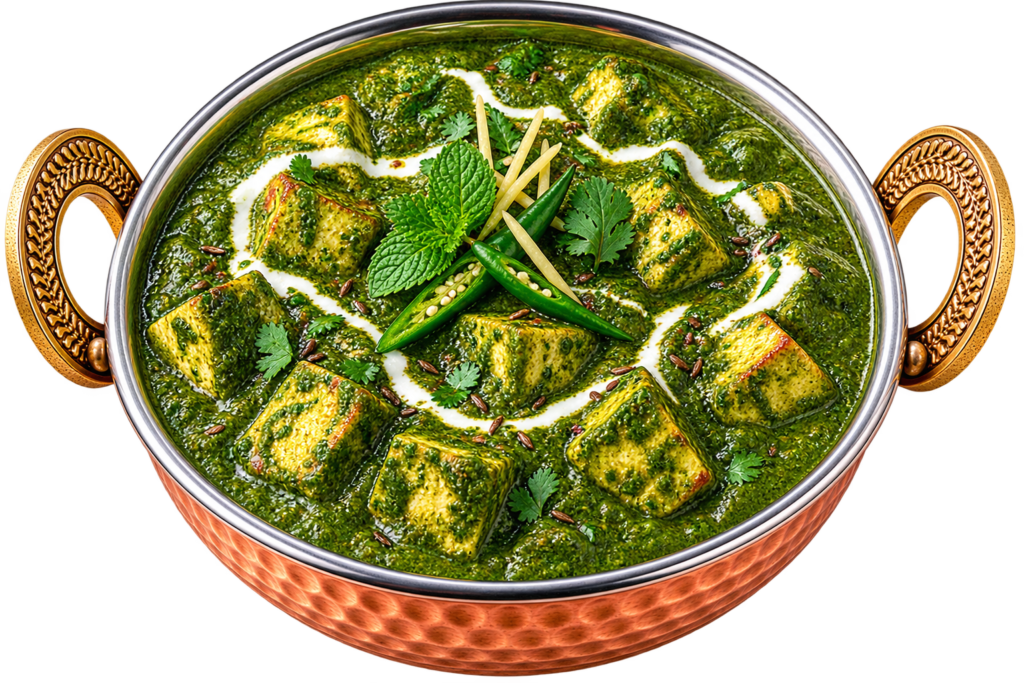 Hariyali Chicken (Schenkelsteak) OR Lamb