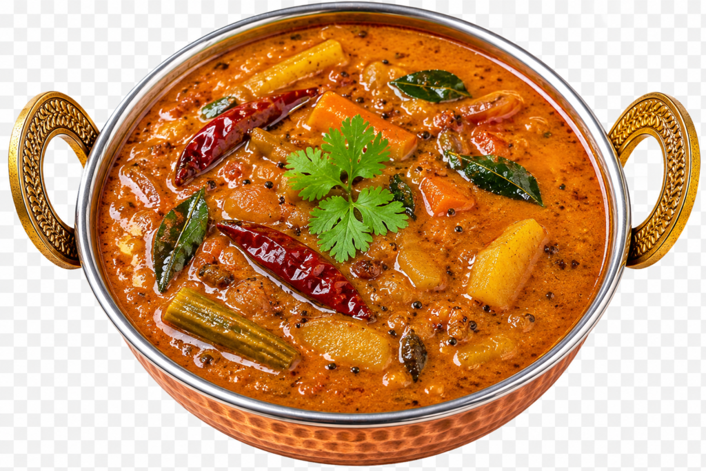 Madras Chicken (Schenkel Steak) or Lamb