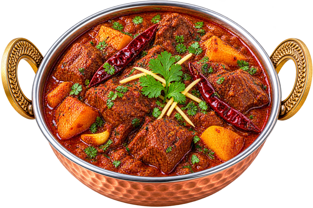 Vindaloo Chicken (Schenkel Steak) OR Lamb